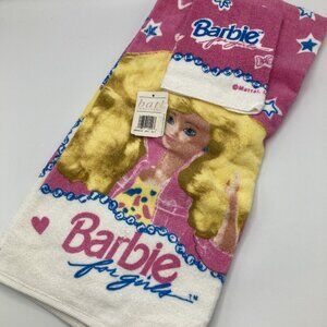 RA Briggs Mattel Barbie Bath Towel Washcloth